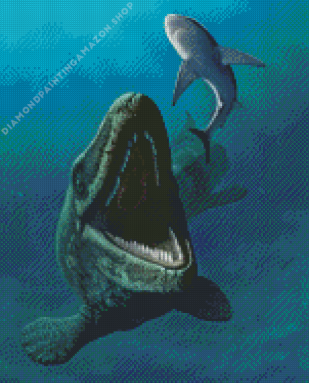 Mosasaurs Diamond Painting