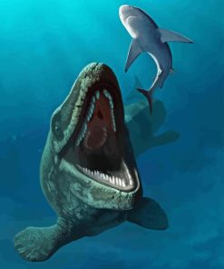 Mosasaurs Diamond Painting