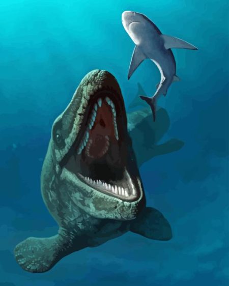 Mosasaurs Diamond Painting