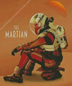 The Martian Poster Diamond Painting