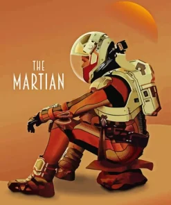 The Martian Poster Diamond Painting