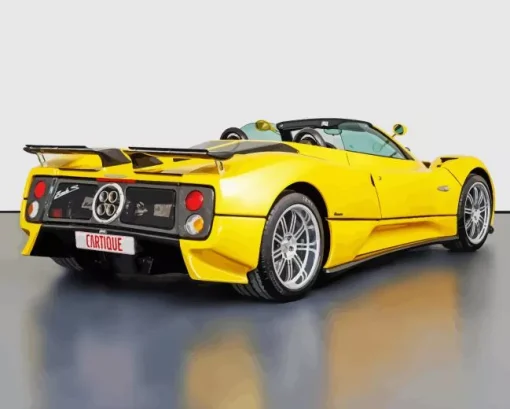 Yellow Zonda Diamond Painting