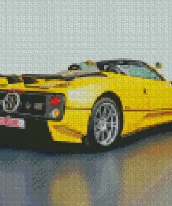 Yellow Zonda Diamond Painting