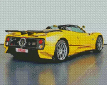 Yellow Zonda Diamond Painting