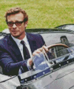 Actor Simon Baker Diamond Painting