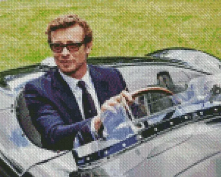 Actor Simon Baker Diamond Painting