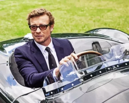 Actor Simon Baker Diamond Painting