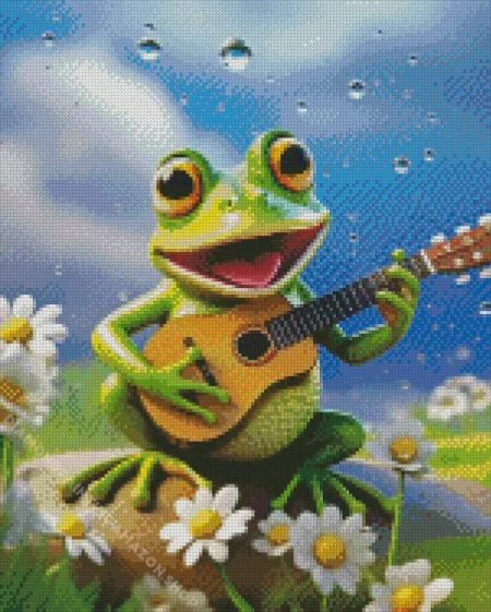 Baby Frog Diamond Painting