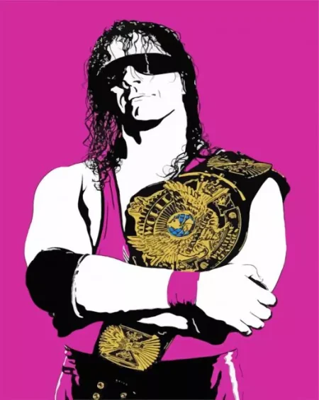 Bret Hitman Hart Diamond Painting