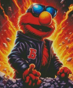 Cool Elmo Diamond Painting