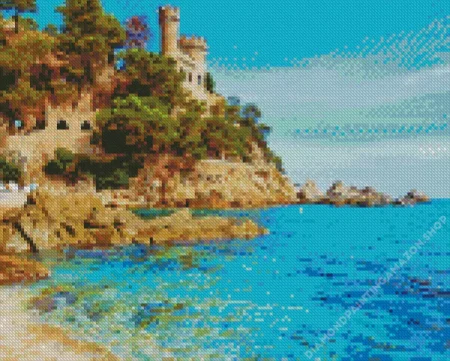 Costa Brava Beach Diamond Painting