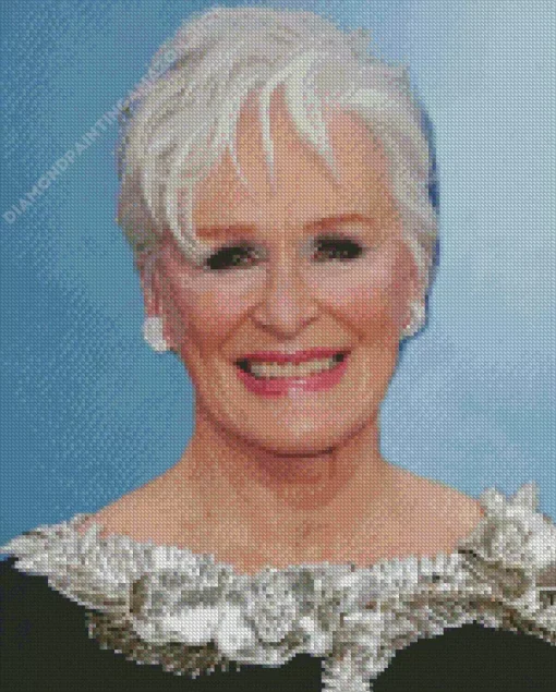 Classy Glenn Close Diamond Painting