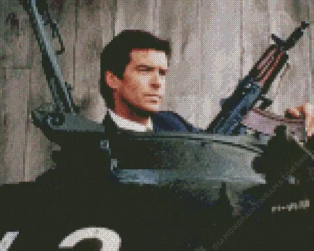 Goldeneye Diamond Painting