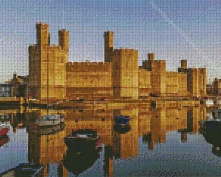 Gwynedd Castle Diamond Painting