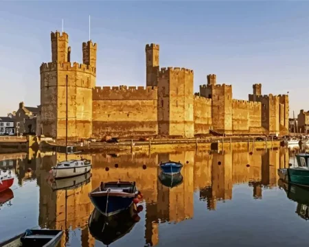 Gwynedd Castle Diamond Painting