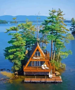 Epic Lake Winnipesaukee Diamond Painting