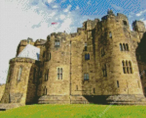 Alnwick Castle Diamond Painting