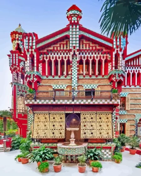 Casa Vicens Diamond Painting
