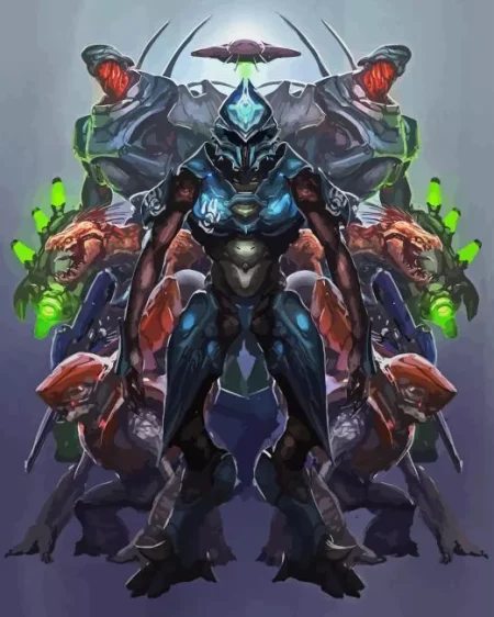 Covenant Halo Diamond Painting