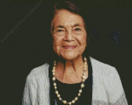 Dolores Huerta Diamond Painting