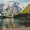 Lake Braies Diamond Painting