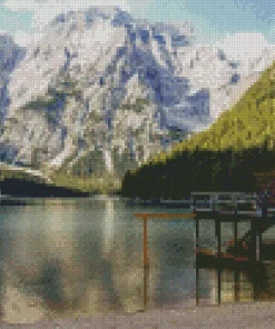 Lake Braies Diamond Painting