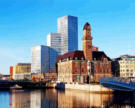 Malmo Sweden Diamond Painting