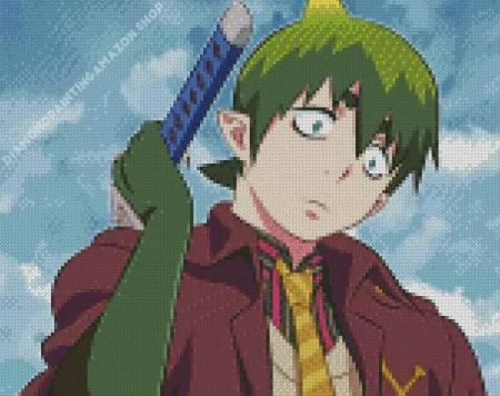 Amaimon Exorcist Diamond Painting