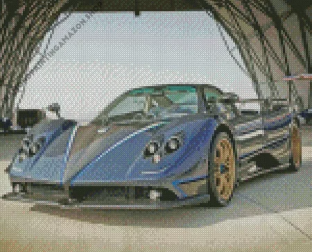 Pagani Zonda Diamond Painting