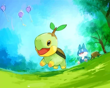 Pokemon Turtwig Diamond Painting