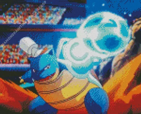 Pokemon Blastoise Diamond Painting