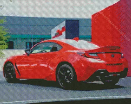 Red Gr86 Diamond Painting