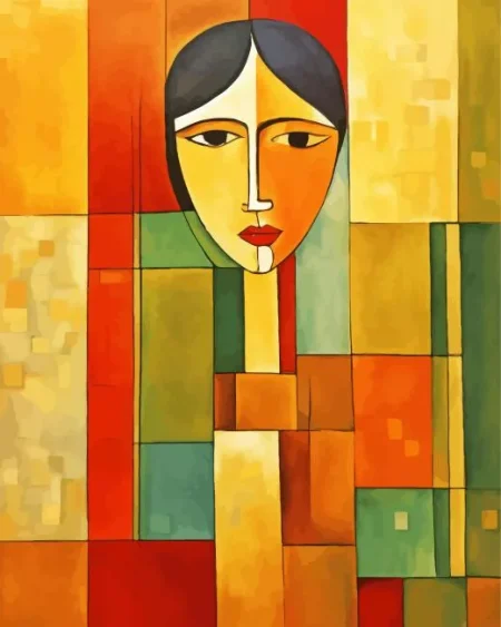 Abstract Face Diamond Painting