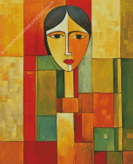 Abstract Face Diamond Painting