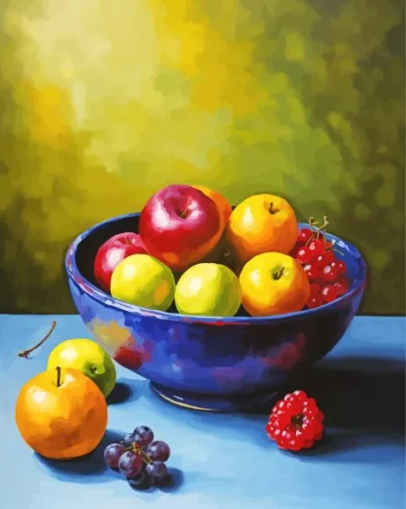 Aesthetic Fruit Bowl Diamond Painting