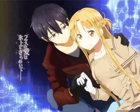 Asuna And Kirigaya Diamond Painting