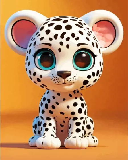 Baby Cheetah Diamond Painting