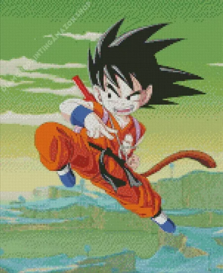 Baby Goku Diamond Painting