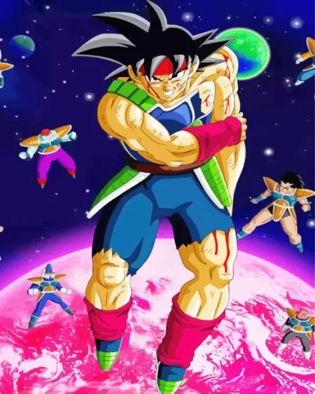 Bardock Diamond Painting