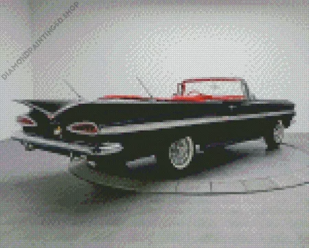 Black 1959 Impala Diamond Painting