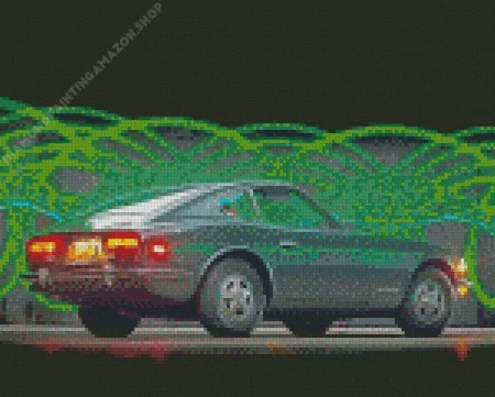 Black Fairlady Datsun Diamond Painting