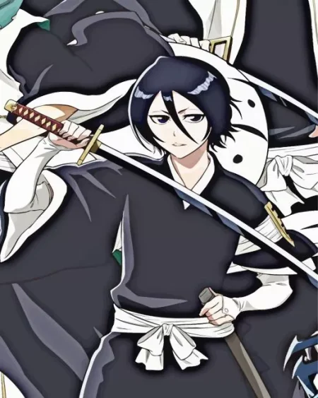 Bleach Anime Rukia Diamond Painting