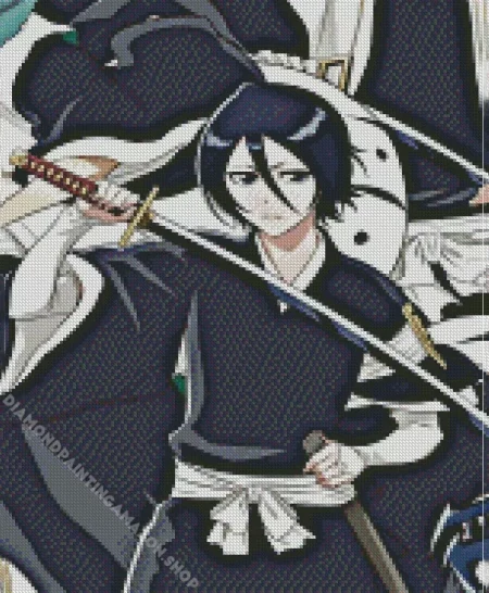 Bleach Anime Rukia Diamond Painting