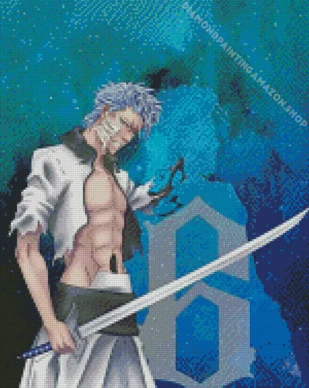 Bleach Grimmjow Diamond Painting