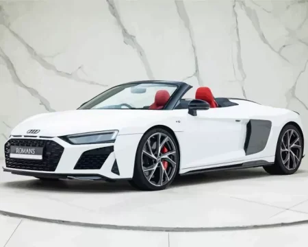 White Audi I8 Diamond Painting