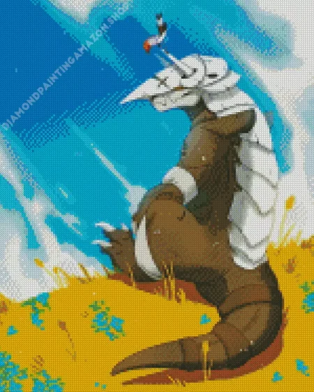 Aggron Diamond Painting
