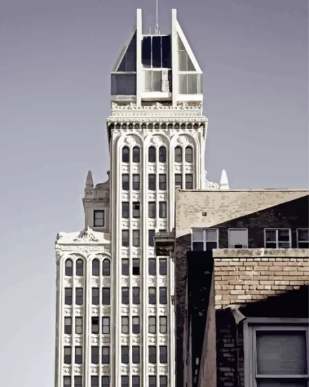 Augusta Lamar Building Diamond Painting