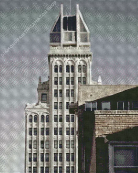 Augusta Lamar Building Diamond Painting