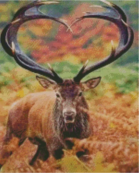 Barbary Stag Diamond Painting