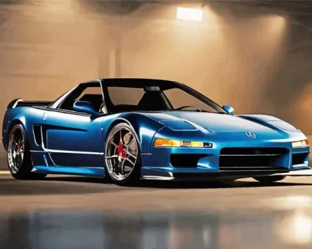 Blue Acura Nsx Diamond Painting